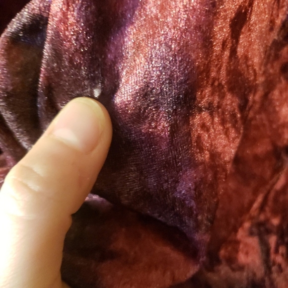 ❤️🩷❤️ Eye candy velvet velour marbled tie dye top 2x xxl - Picture 6 of 6